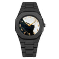 Arabic Aura Watch - Black & Gold