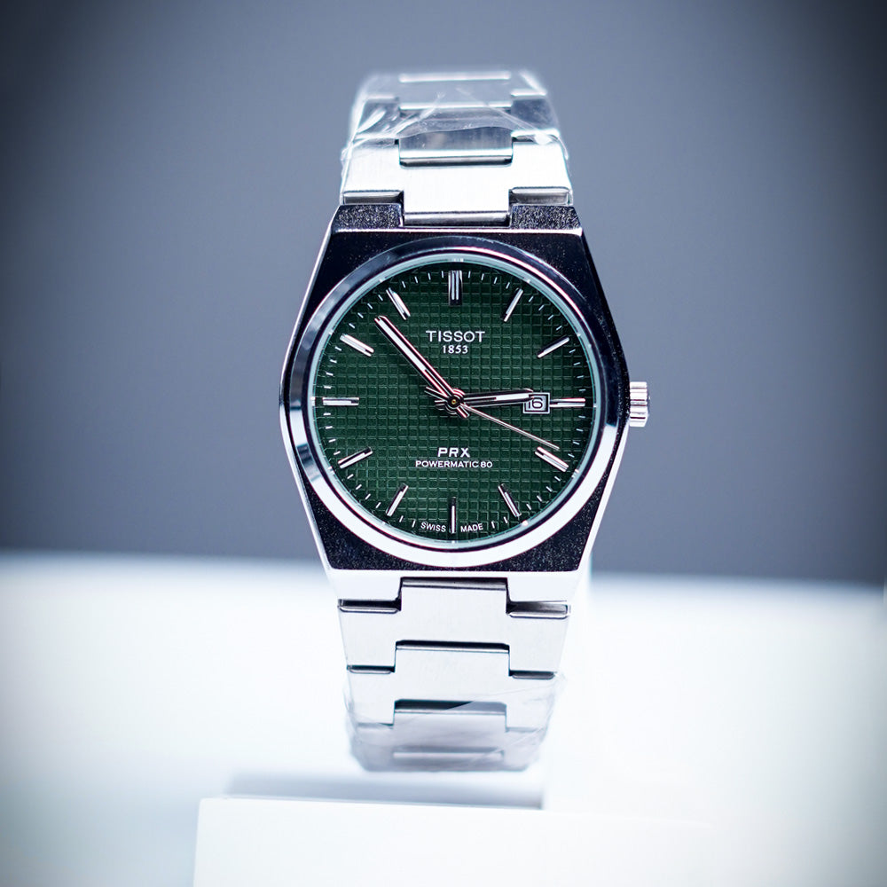 TISSOT PRX 1853 WITH GREE DIAL