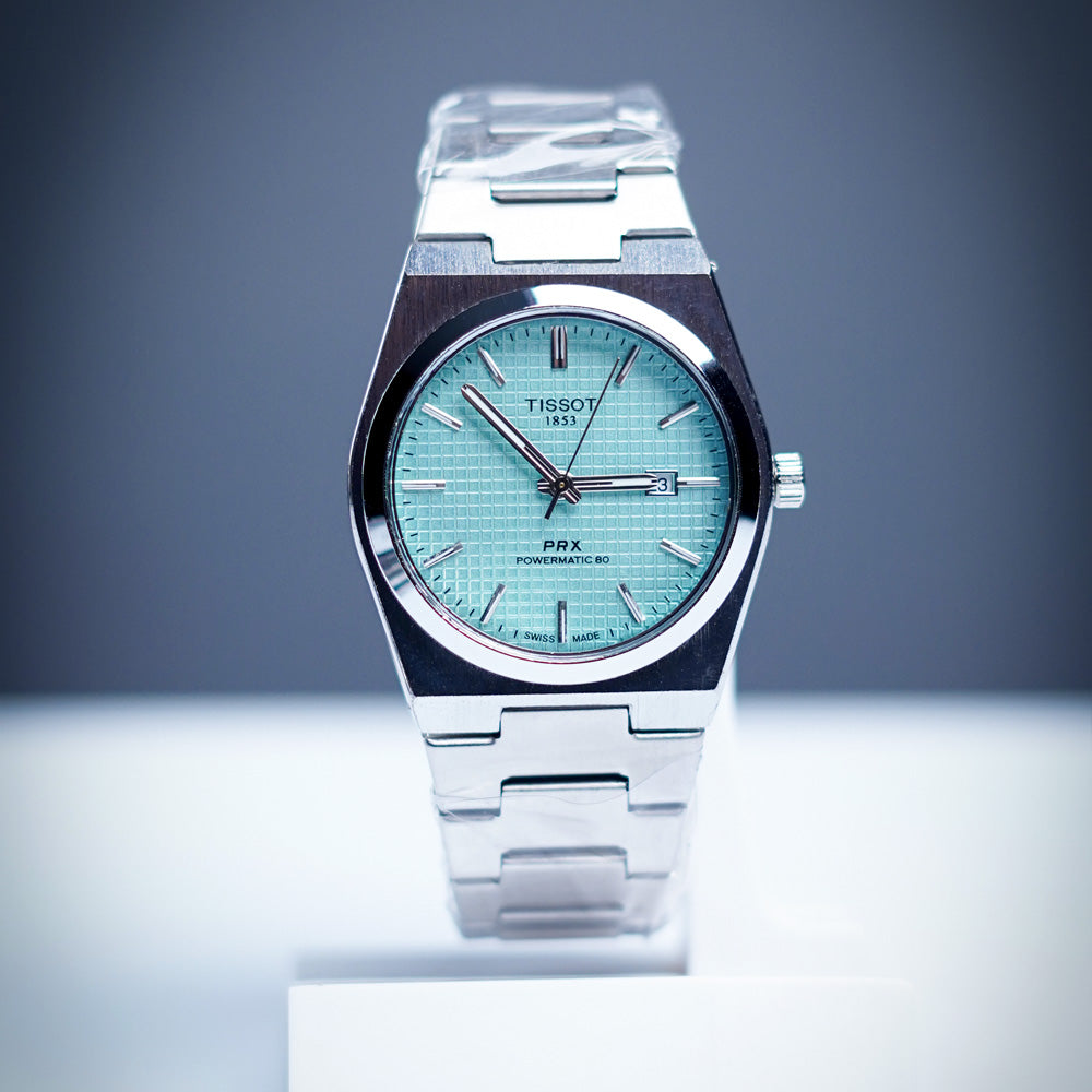 TISSOT PRX 1853 WITH TIFFANY DIAL
