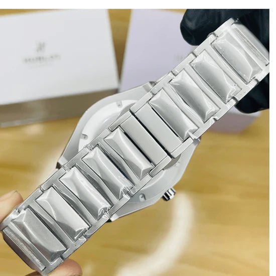 HB Premium Watch - Luxury Diamond Cut Chain - Tiffany Dial