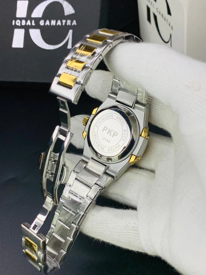 Seastar Two tone  Original Watch for Men's - black golden