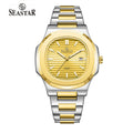 Seastar Two tone Original Watch for Men's - GOLDEN
