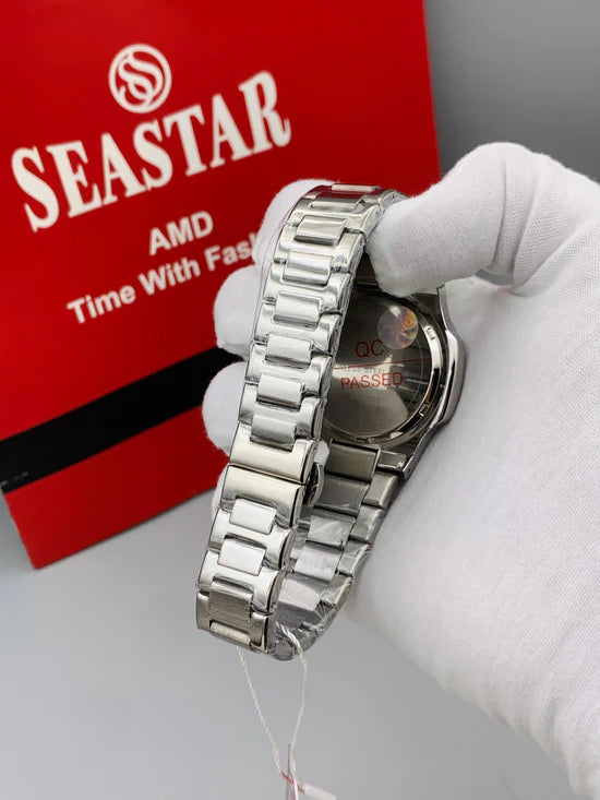 Seastar Original Watch for Men's - blue Silver