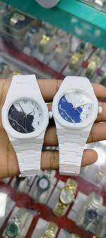 Arabic Aura Watch - WHITE & BULE